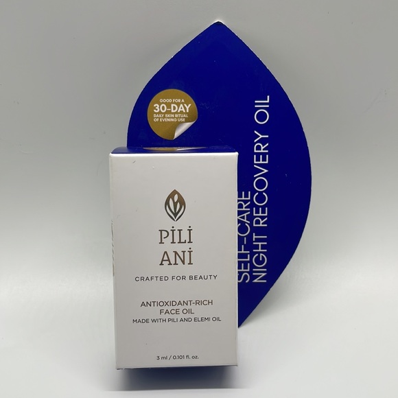 Pili Ani Crafted for Beauty Antioxidant Rich Face Oil Self-care Night Recovery - Picture 2 of 4